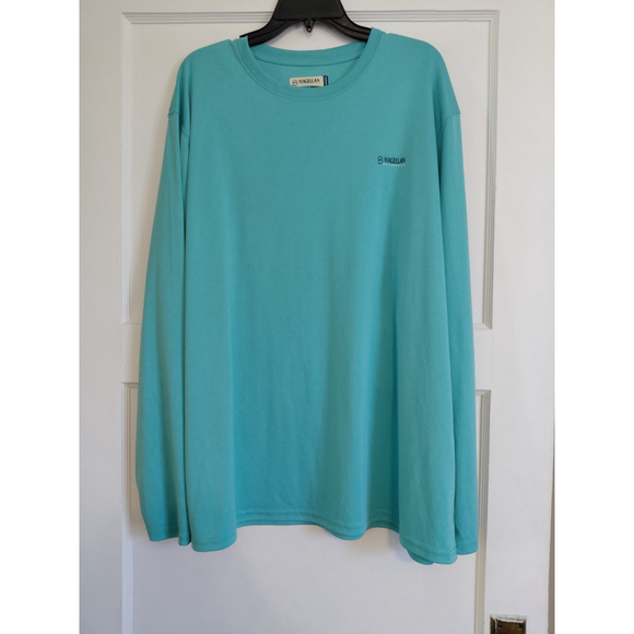 Magellan Other - Mens 2XL Magellan Long Sleeve Dri Fit Fishing Gear Teal Moisture Wicking Shirt
